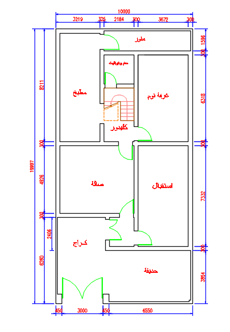 خرائط منازل - كيف تنظم مساحة بيتك 3363