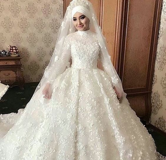 2540 4 فساتين زفاف - اروع فساتين زفاف فخمه لاشهر المصممين علوي سهيلة